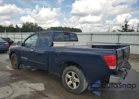 2007 Nissan Titan Xe из США, поврежденный, VIN 1N6BA06AX7N245310